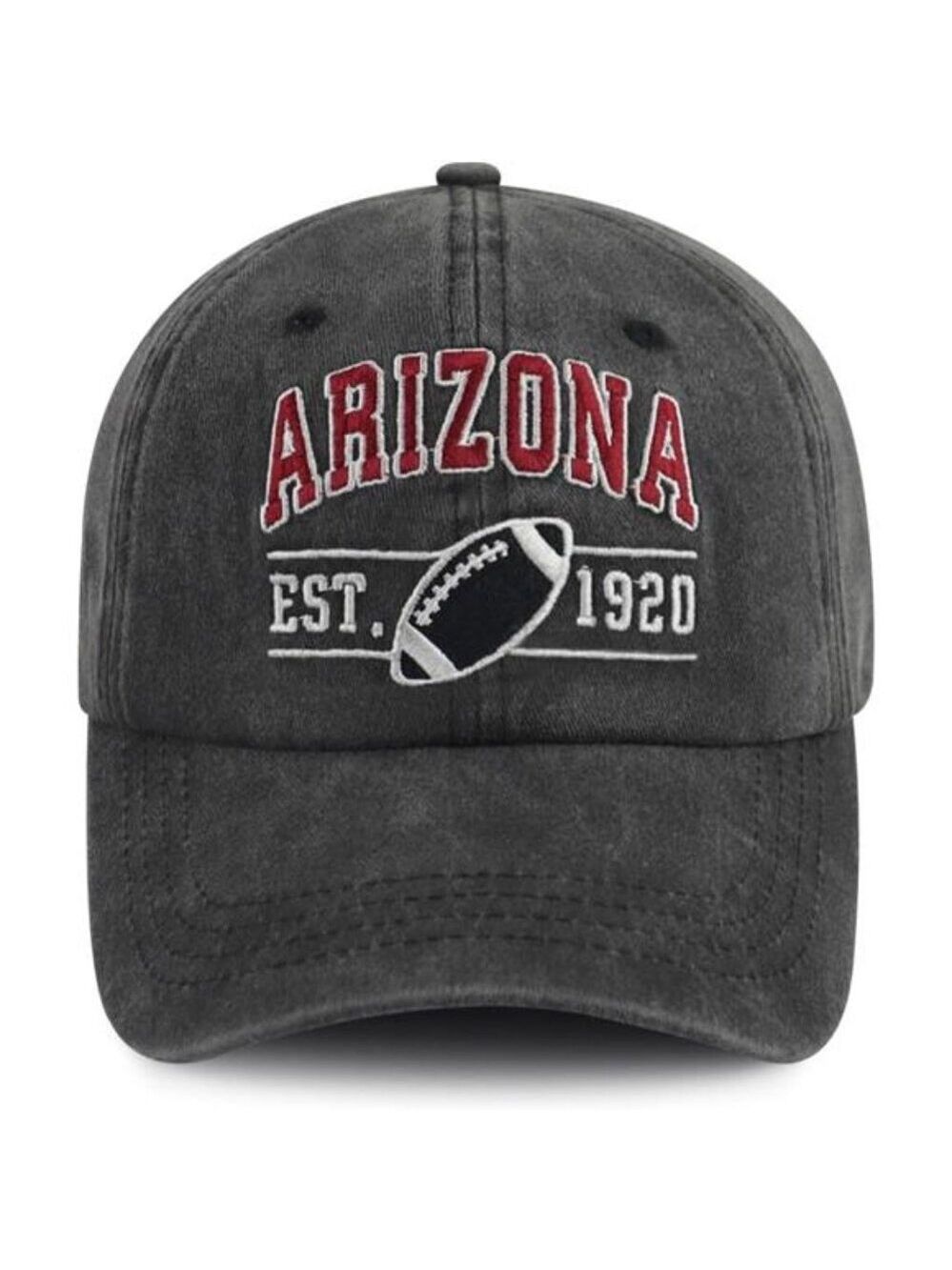 Unisex Baseball Cap Embroidered City Cotton Adjustable Dad Hat Football Fans